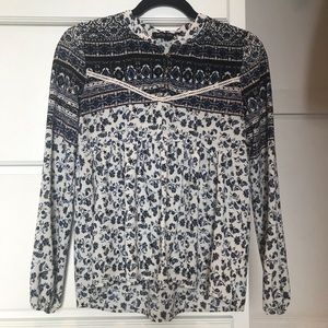 3/$20 Boutique Southern Style Peasant Blouse